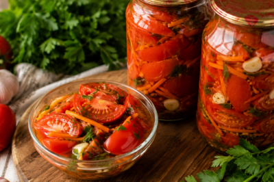 Помидоры не солю просто так: делаю помидорные дольки с чесноком &mdash; вкус совсем другой, яркий и необычный
