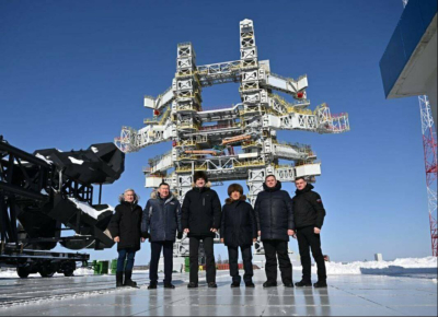 Минниханов побывал на космодроме Восточный и оценил масштабы работы