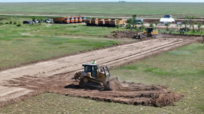 Строительство коридора «Центр — Запад» с выходом на ТМТМ стартовало в Костанайской области