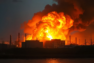 На свердловском оборонном заводе из-за пожара рухнула кровля