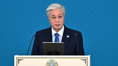 Токаев запустил вторую линию железной дороги Достык – Мойынты