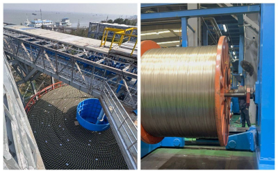 «Казахтелеком» начал формировать первые элементы подводного кабеля по дну Каспия