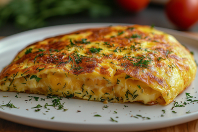 Лаваш заливаю яйцом &mdash; через 10 минут сытный завтрак готов: румяный дагестанский омлет с хрустящими краями