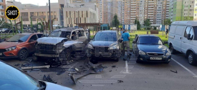 Взрыв авто: водителю оторвало части ног