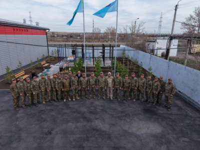 «Таза Қазақстан»: спасатели МЧС продолжают эко-акцию в Темиртау