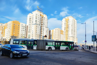 Табло на остановках Астаны не перевели на &quot;новый&quot; часовой пояс