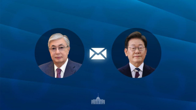 Токаев поздравил президента Южной Кореи