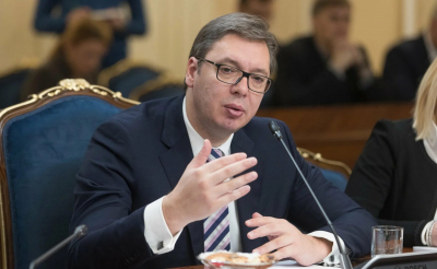 Вучич поблагодарил Россию за помощь в тушении пожаров в Сербии
