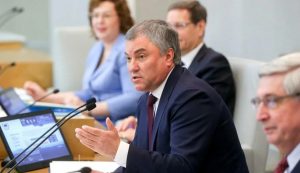 Путин поддержал выдвижение Володина на пост спикера Госдумы