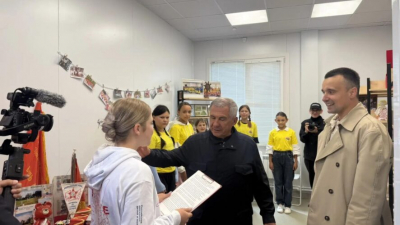 Раис Татарстана посетил обновлённый детский лагерь "Чайка" в Тетюшском районе 14/08/2026 –