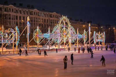 В новогодние каникулы в парках Казани прошло свыше 250 мероприятий