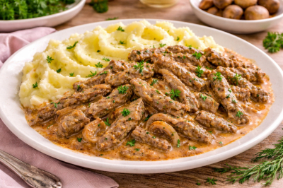 Бефстроганов как в ресторане — запросто: идеальный рецепт нежного мяса в сливочном соусе