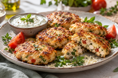 Всего 1 ложка — и вкус нежный и сливочный: куриные котлетки — рубим филе и зелень